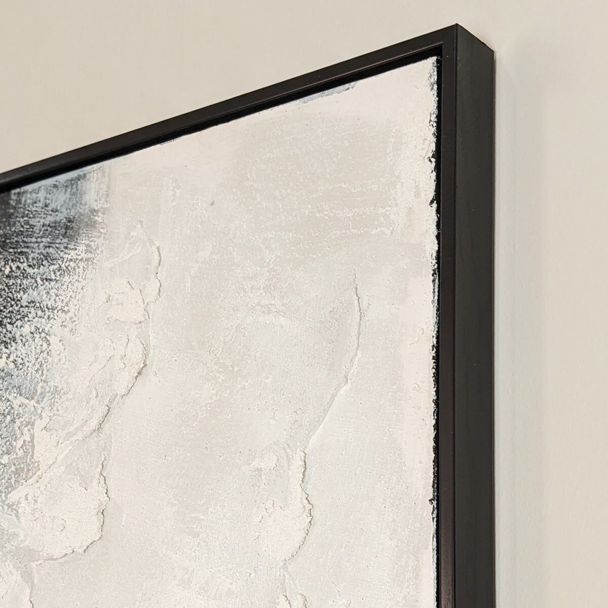 Rowen Homes Accessories Tilford Monochrome Beach Waves Textured Canvas Wall Art House of Isabella UK