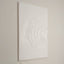 Rowen Homes Accessories Tilly Cream Half Moon Textured Canvas Wall Art House of Isabella UK