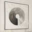 Rowen Homes Accessories Westborne Monochrome Spiral Textured Canvas Wall Art House of Isabella UK