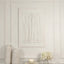 Rowen Homes Accessories Wren White Textured Abstract Lines Canvas Wall Art House of Isabella UK