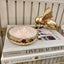 Rowen Homes Fragrance Aeolian 3 Wick Gold Scented Candle House of Isabella UK
