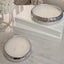 Rowen Homes Fragrance Aeolian 7 Wick Silver Scented Candle House of Isabella UK