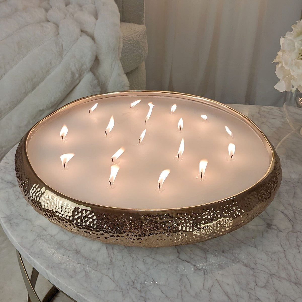 Rowen Homes Fragrance Aeolian XL Bronze 17 Wick Scented Candle House of Isabella UK