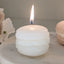 Rowen Homes Fragrance Cream Mini Macaron Decorative Candle House of Isabella UK