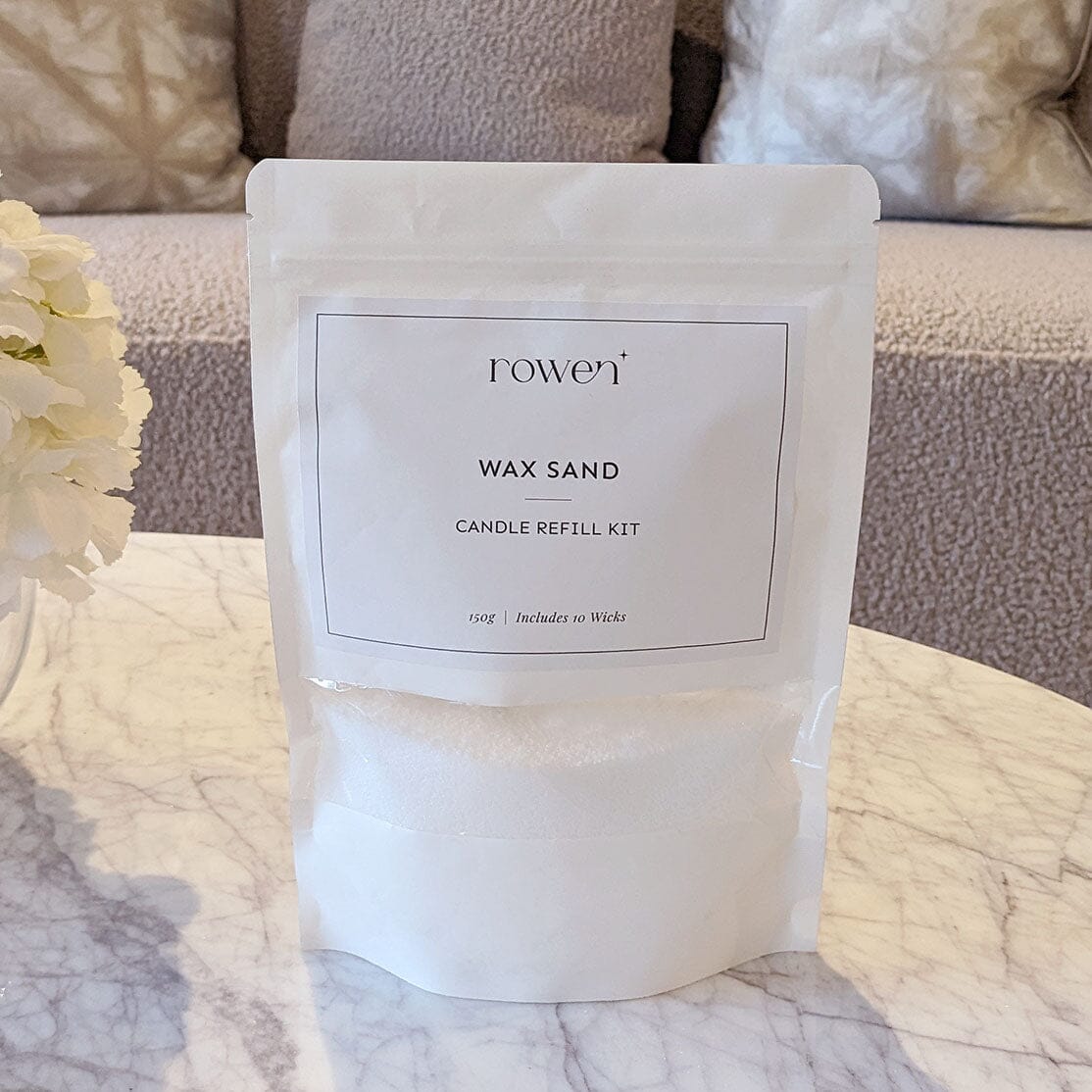 Rowen Homes Fragrance Sand Wax Candle Refill Kit - 500g House of Isabella UK
