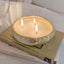 Rowen Homes Fragrance Set of 2 Aeolian Gold Candles House of Isabella UK