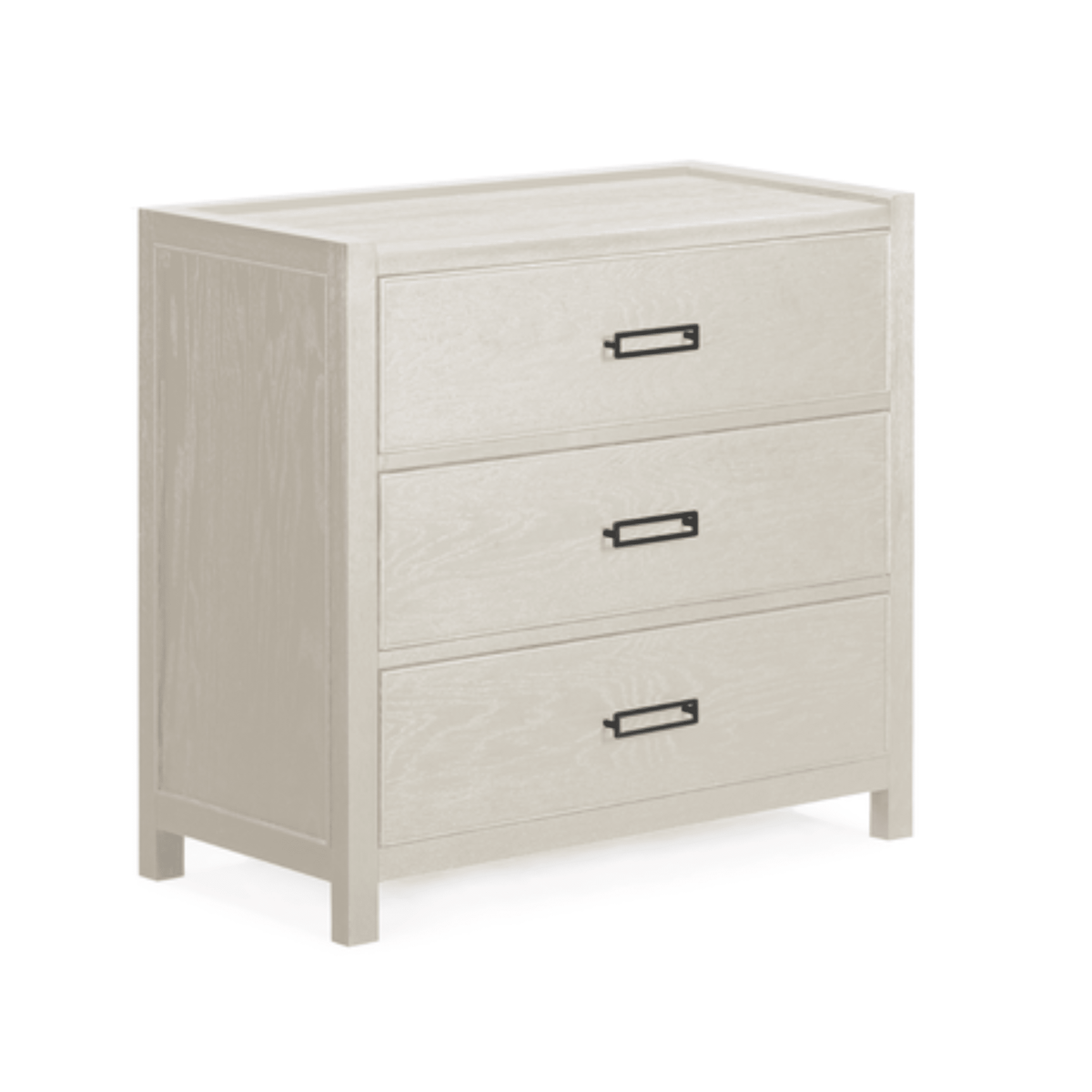 Rowen Homes Furniture Soho Cream Oak Veneer 3 Drawer Chest House of Isabella UK