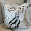 Rowen Homes Textiles Dionne Cream & Black Abstract Print Cushion - 50x50cm House of Isabella UK