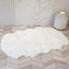 Rowen Homes Textiles Elle Large Faux Fur White Hide Rug - 120x180cm House of Isabella UK