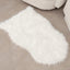 Rowen Homes Textiles Elle Small Faux Fur White Hide Rug - 60x90cm House of Isabella UK