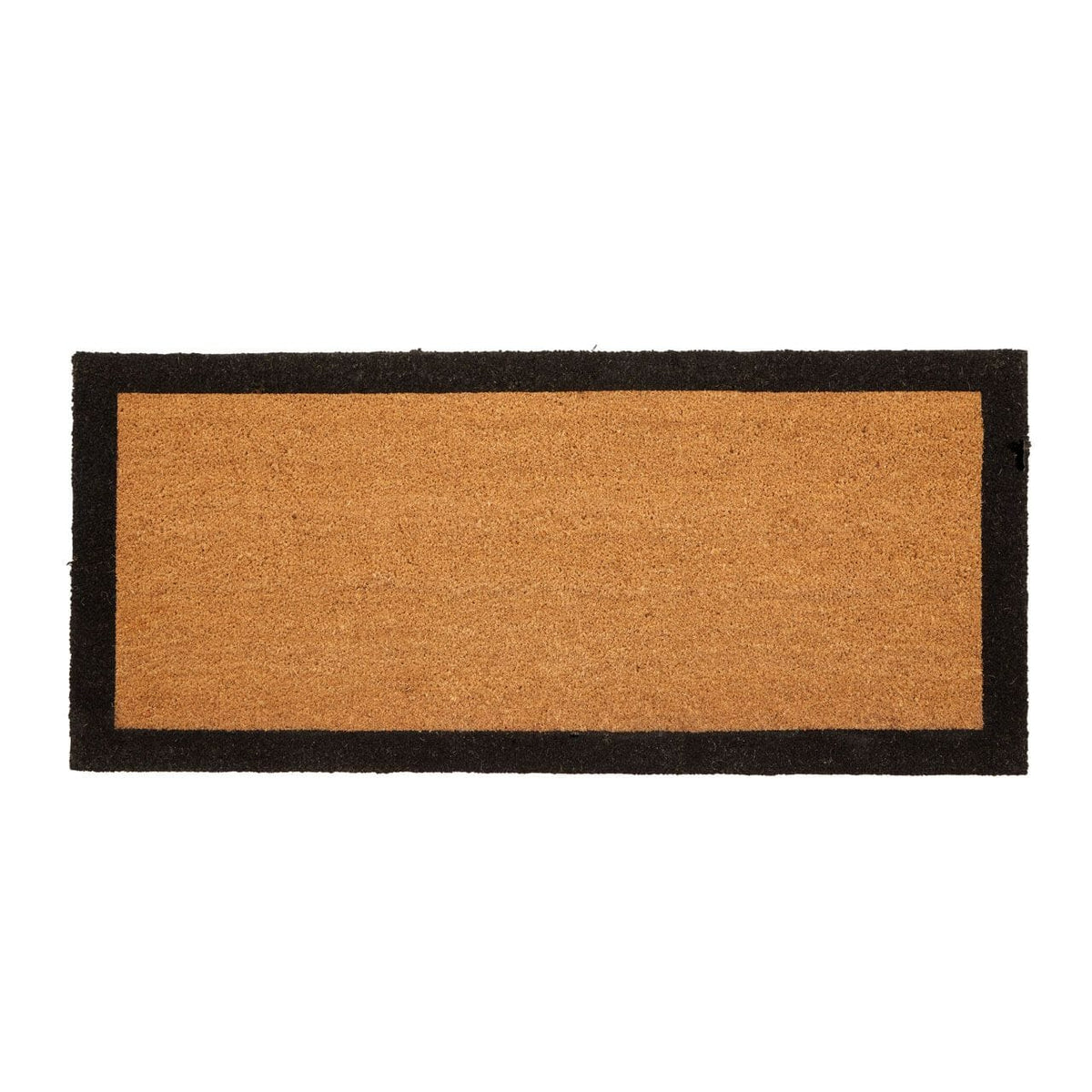 Rowen Homes Textiles Kyla Large Black Border Natural Double Width Doormat House of Isabella UK