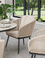 Royalcraft Outdoor Furniture Bali 6 Seater Round Ceramic Glass Dining Set with Bali Rope Chairs House of Isabella UK