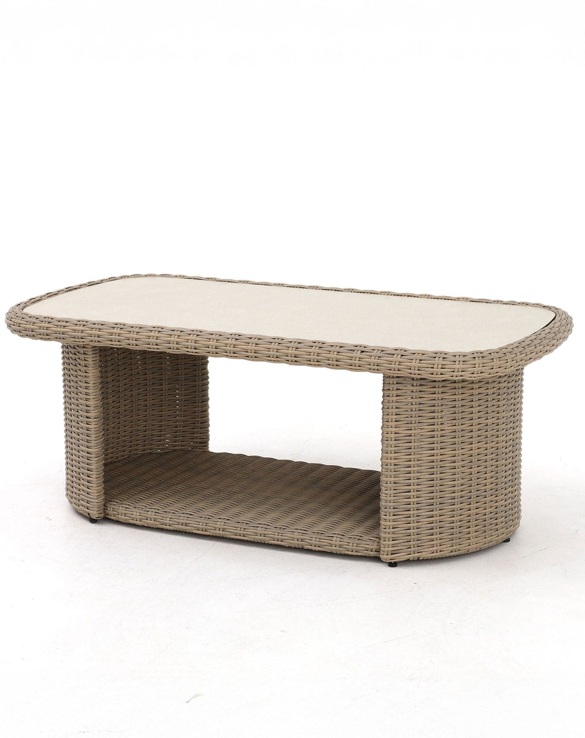 Royalcraft Outdoor Furniture BORA 4-Seater Rattan Lounging Set with Coffee Table House of Isabella UK
