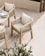Royalcraft Outdoor Furniture Jupiter 6 Seater Round Conical Dining Set with Roma Dining Chairs House of Isabella UK
