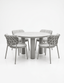 Royalcraft Outdoor Furniture KOKO 4-Seater Dining Table & Chairs House of Isabella UK