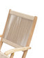 Royalcraft Outdoor Furniture London 4 Seater Square Folding Set with London Rope Folding Armchairs House of Isabella UK