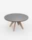 Royalcraft Outdoor Furniture Luna 6 Seater Concrete Dining Set with Roma Dining Chairs House of Isabella UK
