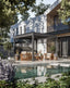 Royalcraft Outdoor Furniture Luxe 3x3m Pergola with Solar Lighting System and Voice Control House of Isabella UK