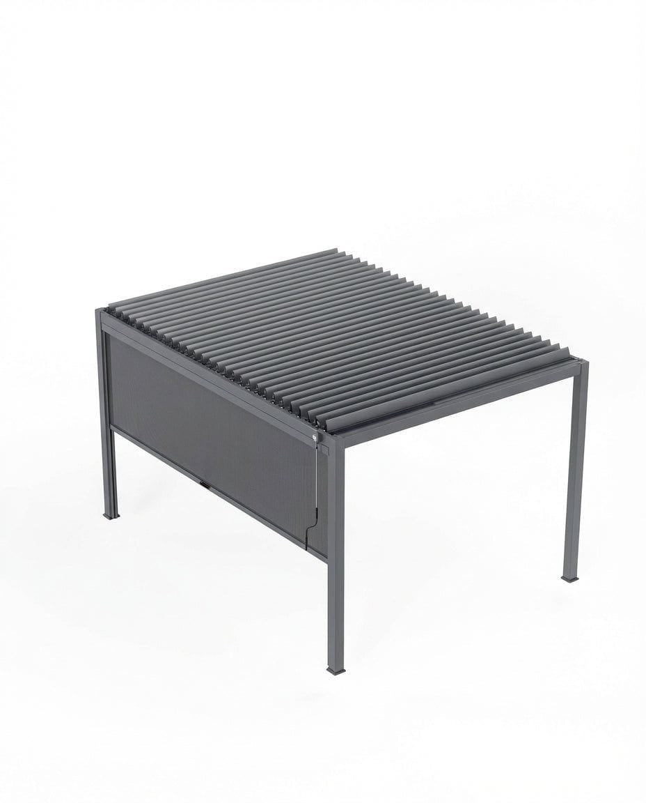 Royalcraft Outdoor Furniture Luxe 4x3m Pergola with Solar Lighting System and Voice Control House of Isabella UK