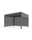 Royalcraft Outdoor Furniture Luxe 4x3m Pergola with Solar Lighting System and Voice Control House of Isabella UK