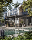 Royalcraft Outdoor Furniture Luxe 4x3m Pergola with Solar Lighting System and Voice Control House of Isabella UK