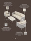 Royalcraft Outdoor Furniture MALI 5-Seater Lounging Set with Coffee Table House of Isabella UK