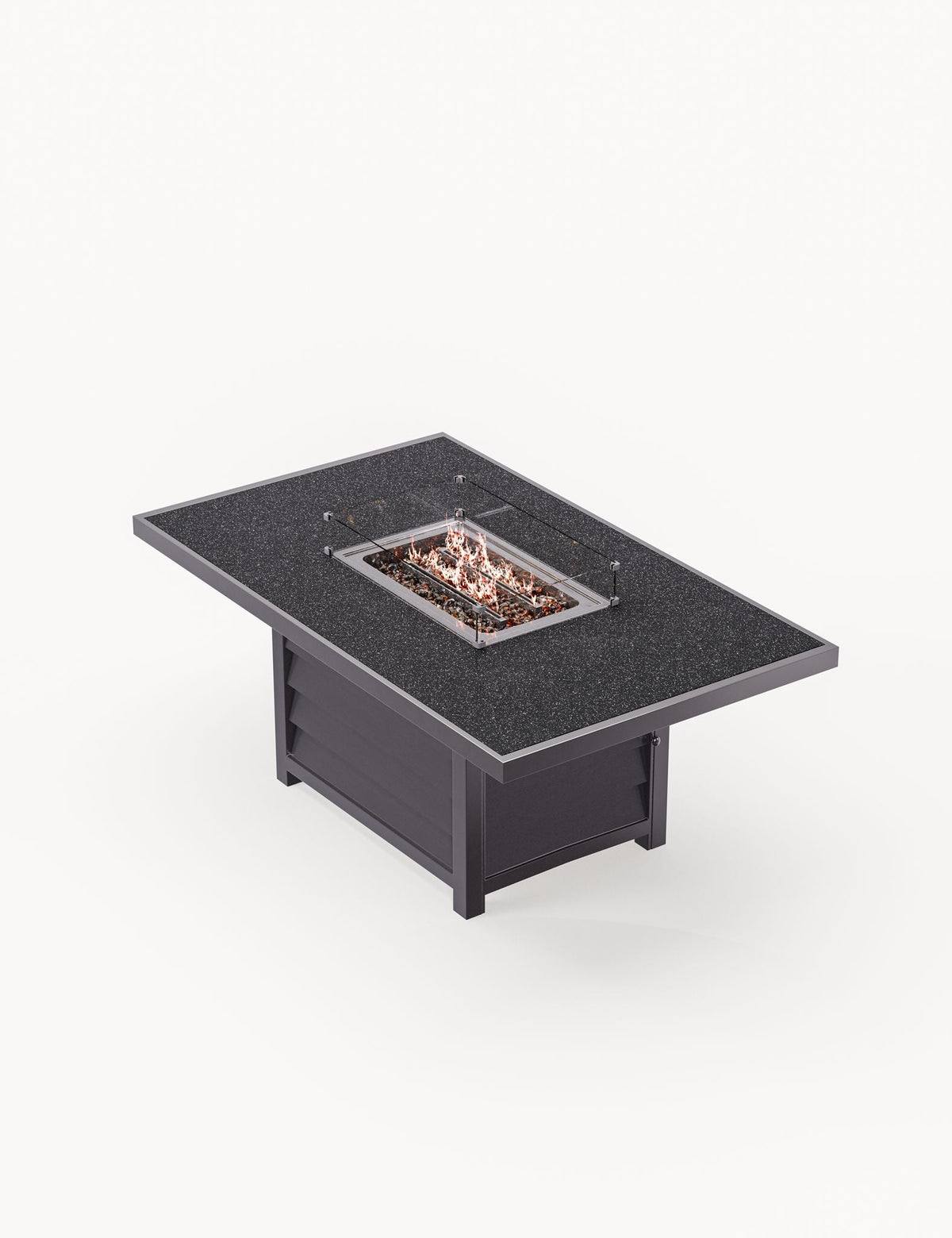 Royalcraft Outdoor Furniture Mayfair Corner Lounging Set with Fire Pit Table and 1 Bench House of Isabella UK