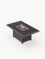 Royalcraft Outdoor Furniture Mayfair Corner Lounging Set with Fire Pit Table and 1 Bench House of Isabella UK