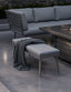 Royalcraft Outdoor Furniture Mayfair Corner Lounging Set with Fire Pit Table and 1 Bench House of Isabella UK
