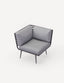 Royalcraft Outdoor Furniture Mayfair Corner Lounging Set with Fire Pit Table and 2 Benches House of Isabella UK