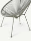 Royalcraft Outdoor Furniture Monaco 2 Seater Egg Chair Bistro Set - Grey House of Isabella UK