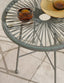 Royalcraft Outdoor Furniture Monaco 2 Seater Egg Chair Bistro Set - Grey House of Isabella UK