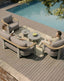 Royalcraft Outdoor Furniture NAIA 5 Seater Lounging Set with Coffee Table House of Isabella UK