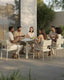 Royalcraft Outdoor Furniture NEXO 6-Seater Dining Table and Chairs House of Isabella UK