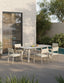 Royalcraft Outdoor Furniture NEXO 6-Seater Dining Table and Chairs House of Isabella UK