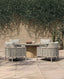Royalcraft Outdoor Furniture OLMA 4-Seater Dining Table & Armchairs House of Isabella UK