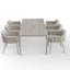 Royalcraft Outdoor Furniture OLMA 6-Seater Dining Table & Chairs House of Isabella UK