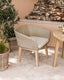 Royalcraft Outdoor Furniture Roma 2 Seater Round Sunray Bistro Set with Eden Dawn Chair House of Isabella UK