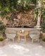 Royalcraft Outdoor Furniture Roma 2 Seater Round Sunray Bistro Set with Eden Dawn Chair House of Isabella UK