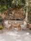 Royalcraft Outdoor Furniture Roma 2 Seater Round Sunray Bistro Set with Roma Dining Chairs House of Isabella UK