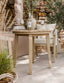 Royalcraft Outdoor Furniture Roma 2 Seater Round Sunray Bistro Set with Roma Dining Chairs House of Isabella UK
