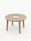Royalcraft Outdoor Furniture Roma 4 Seater Round Sunray with Terrazzo Insert Dining Set with Eden Dusk Chairs House of Isabella UK