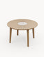 Royalcraft Outdoor Furniture Roma 4 Seater Round Sunray with Terrazzo Insert Dining Set with Roma Dining Chairs House of Isabella UK