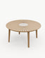 Royalcraft Outdoor Furniture Roma 6 Seater Round Sunray with Terrazzo Insert Dining Set with Eden Dawn Chairs House of Isabella UK