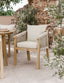 Royalcraft Outdoor Furniture Roma 6 Seater Round Sunray with Terrazzo Insert Dining Set with Roma Dining Chairs House of Isabella UK