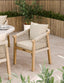 Royalcraft Outdoor Furniture Saturn 6 Seater Ellipse D Conical Dining Set with Roma Dining Chairs House of Isabella UK