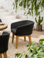 Royalcraft Outdoor Furniture Tuscany 4 Seater Round Dining Set with Eden Night Dining Chairs House of Isabella UK