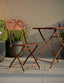 Royalcraft Outdoor Furniture Venice 2 Seater Folding Bistro Set in Cayenne Orange House of Isabella UK