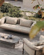 Royalcraft Outdoor Furniture ZOYA 4-Seater Lounging Set with Coffee Table House of Isabella UK