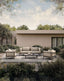 Royalcraft Outdoor Furniture ZOYA 4-Seater Lounging Set with Coffee Table House of Isabella UK